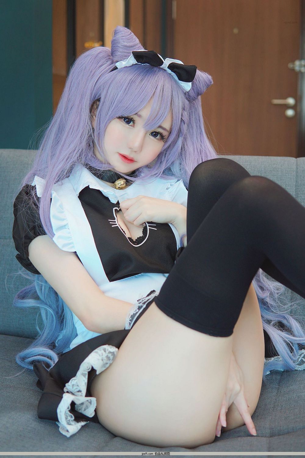 ְҵװԻ Keqing [ ߸Ь˿ allyDorasnow ͼ  Maid COSERд] P.4