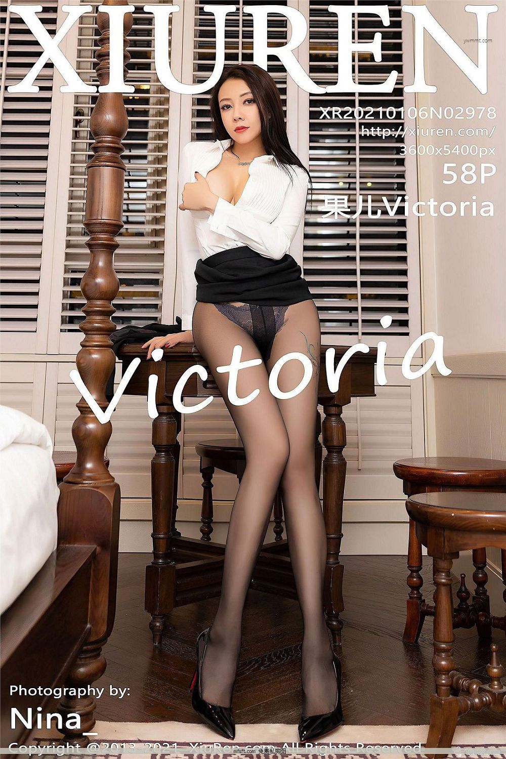 ع [XIURENͼ] ˿ ɫOLװ& VOL.2978 ԸŮ Victoria ȹ& P.4