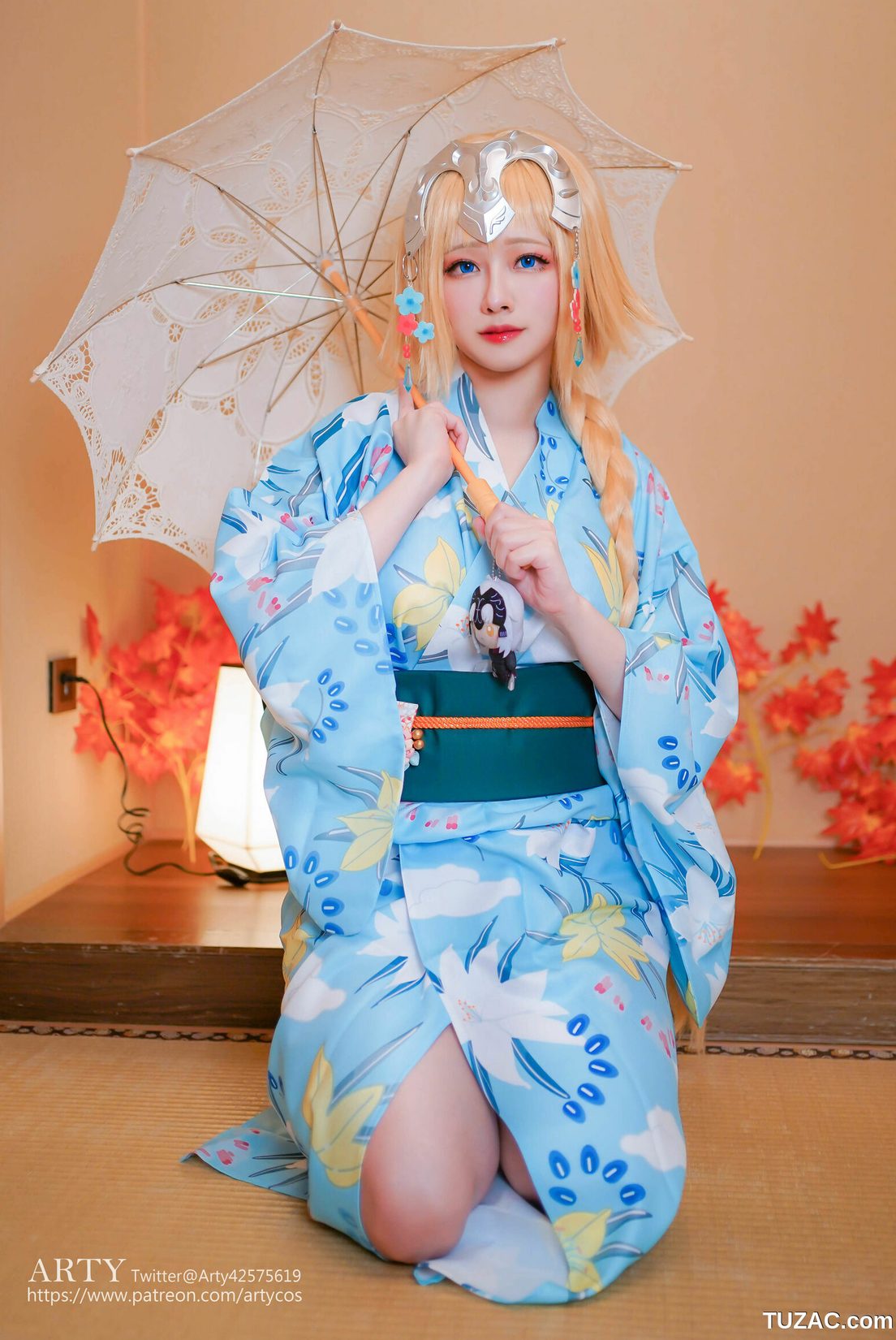 Kimono cosplay Arty ȺŮ Jeanne Huang Arty ͼ д P.1 